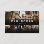 作家書名刺帳 名刺 (裏面)