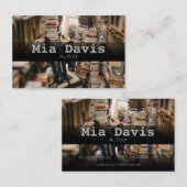 作家書名刺帳 名刺 (正面/裏面)