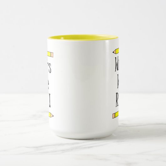 作家書権 マグカップ (中央)