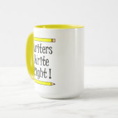 作家書権 マグカップ (正面左)