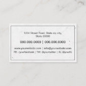 作家書 名刺 (裏面)