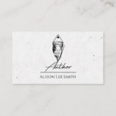 作家書 名刺 (正面)