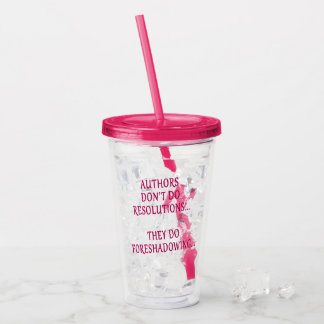 作家用ウォーターカップの予兆 アクリルタンブラー