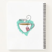 作家用キャラクターシートと印刷ノート ノートブック (裏面)