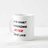 作家素晴らし、 コーヒーマグカップ (正面左)