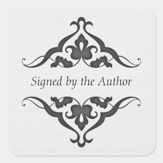 作家蔵書票 スクエアシール (正面)