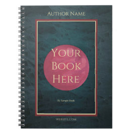 作家表紙付き手帳 ノートブック