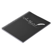 作家記者ブックライター小説家ストーリーテラー ノートブック (左側)