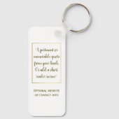 作家販促本カバー引用文 キーホルダー (裏面)