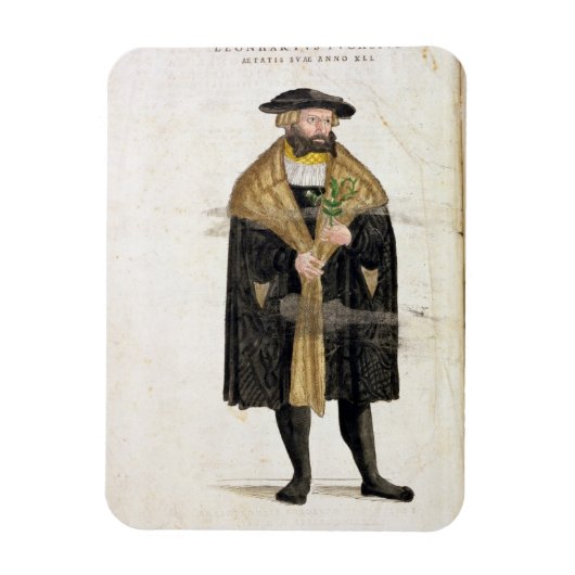 作家41歳のポートレート「De Histori」より マグネット (縦)