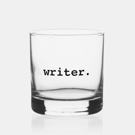 作家 ウイスキーグラス (正面)