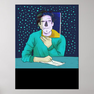 作家 – カール・オーヴ・クナスガード ポスター