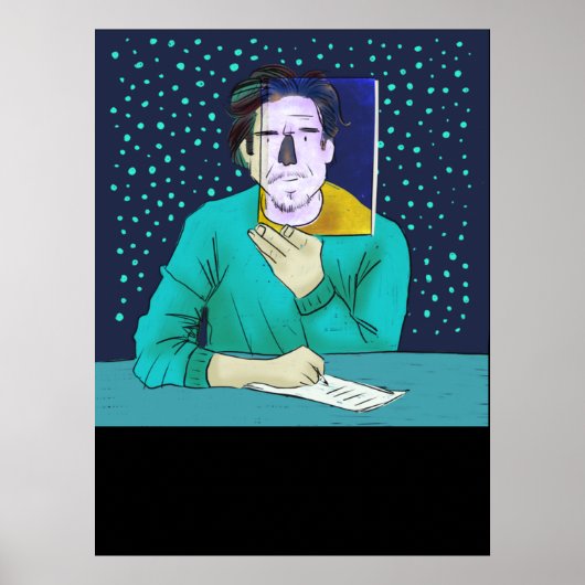 作家 – カール・オーヴ・クナスガード ポスター (正面)