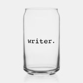 作家 ガラス缶 (正面)