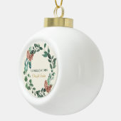 作家 セラミックボールオーナメント (右)