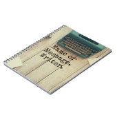 作家 ノートブック (左側)