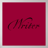 作家 ポスター (正面)