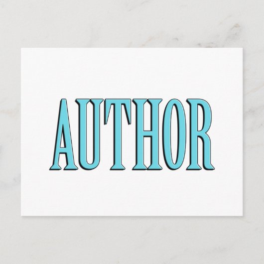作家 ポストカード (正面)