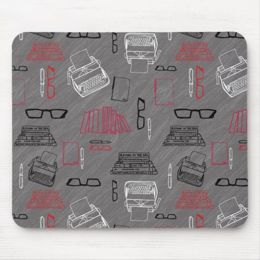 作家 マウスパッド (正面)