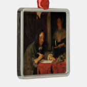 作家 メタルオーナメント (右)