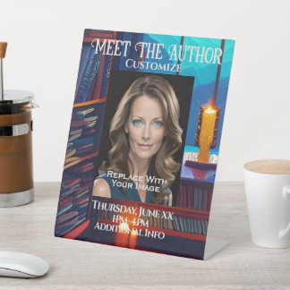 作家・ライブラリの背景の確認 台座サイン