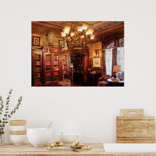 作家 – ライブラリ ポスター (キッチン)