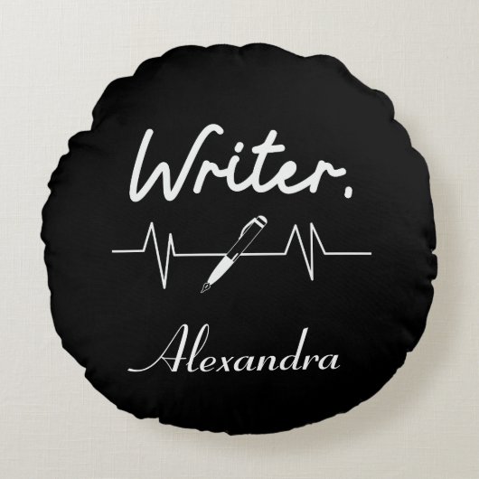 作家 ラウンドクッション (正面)