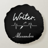 作家 ラウンドクッション (裏面)