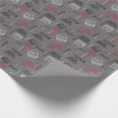 作家 ラッピングペーパー (角)