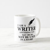 作家: 何でも物語でsay/do使用することができます コーヒーマグカップ (正面右)