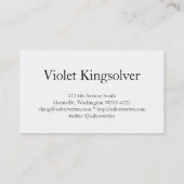 作家 名刺 (裏面)