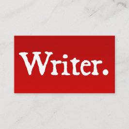 作家 名刺
