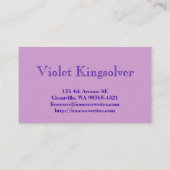 作家 名刺 (裏面)