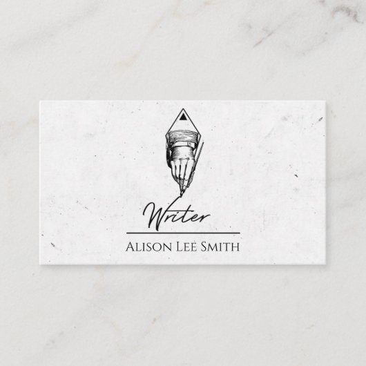 作家 名刺 (正面)