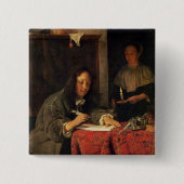 作家 缶バッジ (正面)