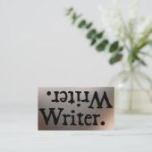 作家。 .retirW 名刺 (スタンド正面)