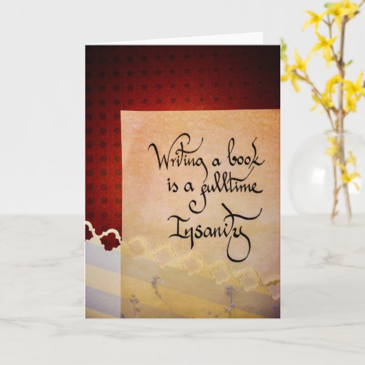 作家CREED宣言 カード (黄色い花)