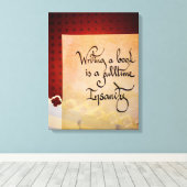 作家CREED宣言 キャンバスプリント (インサイチュ (ウッドフロア))