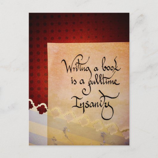 作家CREED宣言 ポストカード (正面)