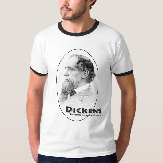作家Dickensの信号器 Tシャツ (正面)