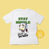 作家Tインスパイアシャツユニセックス引用文Tシャツ Tシャツ