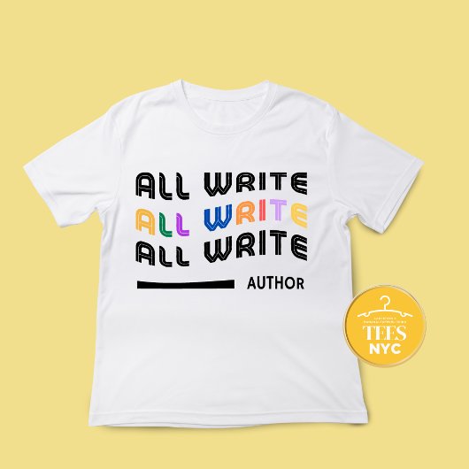 作家Tシャツ用ライターシャツギフト Tシャツ