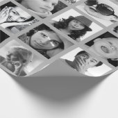 作成あなたの自身の10写真のコラージュのギフト用包装紙 ラッピングペーパー (角)