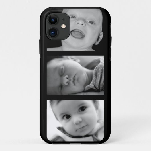 作成あなたの自身の3写真のアップロードのiPhone 5の場合 Case-Mate iPhoneケース (裏面)