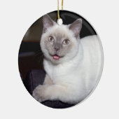 作成あなたの自身写真| セラミックオーナメント (左)