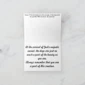 作成されたユーザーの名刺 サンキューカード (内部)