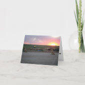 作成されたユーザーの名刺 サンキューカード (正面)