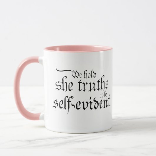 作成された同じピンクのマグカップ マグカップ (左)