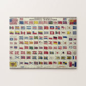 作成されるヴィンテージの国旗の図表- 1863年 ジグソーパズル (横)