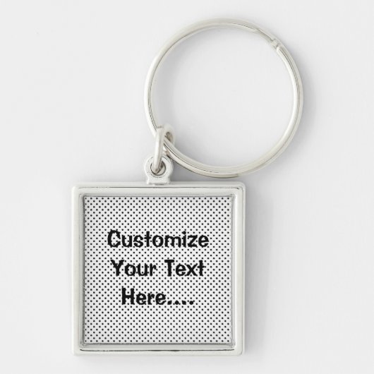 作成して下さいあなた自身のキーホルダーのテンプレート(正方形)を キーホルダー (正面)